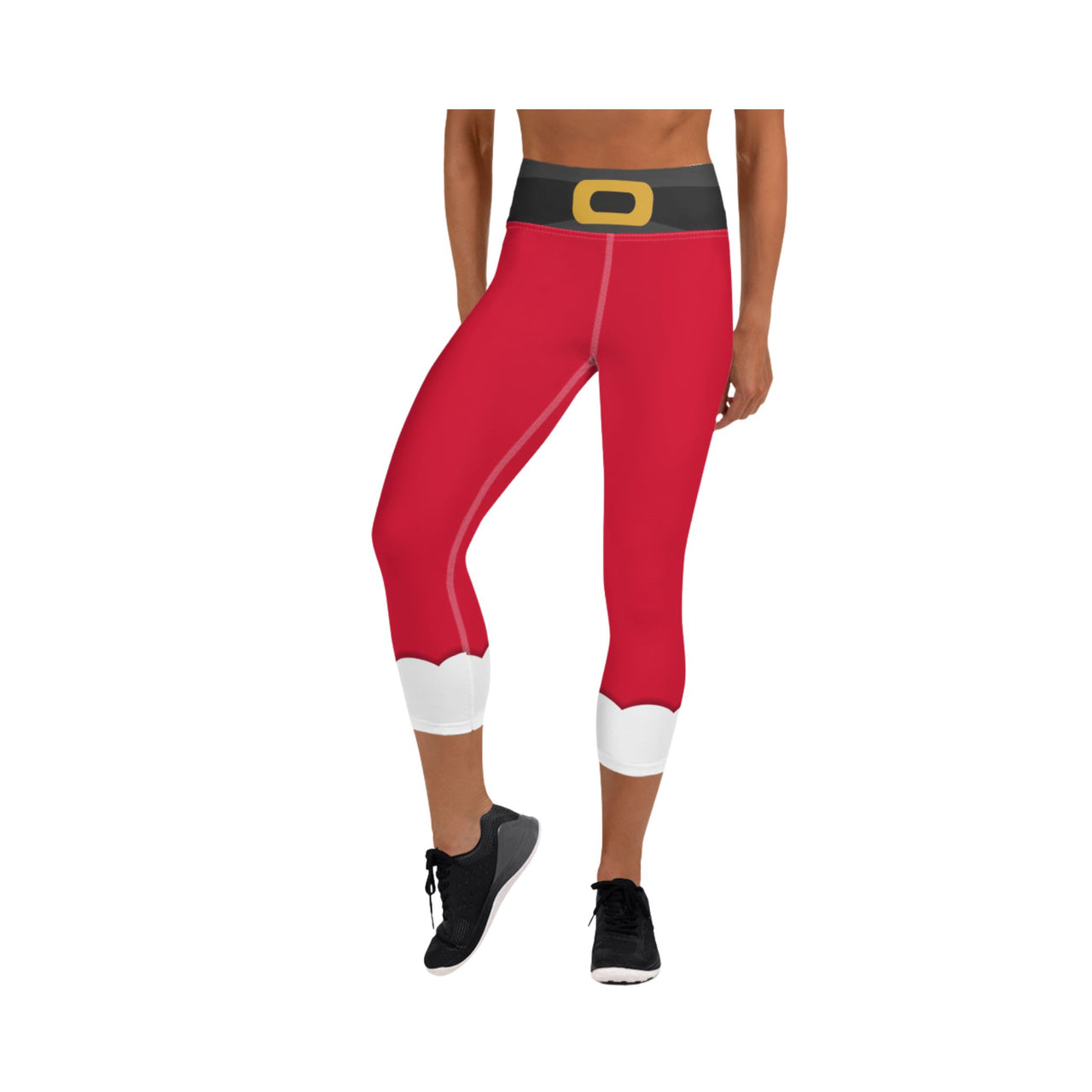 Santa Capri Leggings