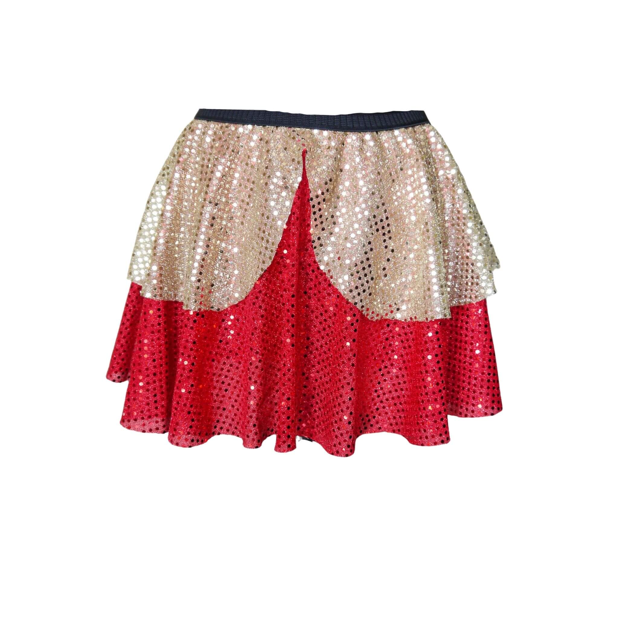 Iron Super Hero Sparkle Running Skirt Small